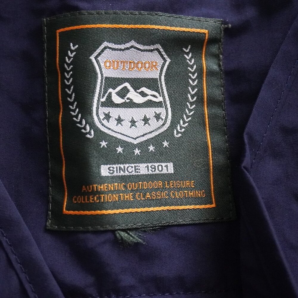 Utility Vest Multi-Pocket Travel Fishing Vest – Navy - Picture 4 of 4